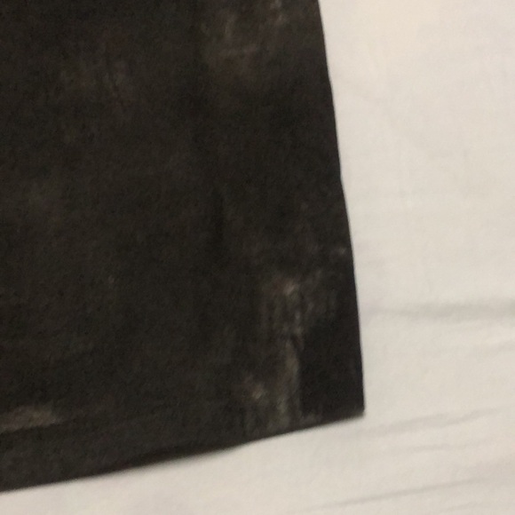 Men's black loose T-shirt - Picture 5 of 6